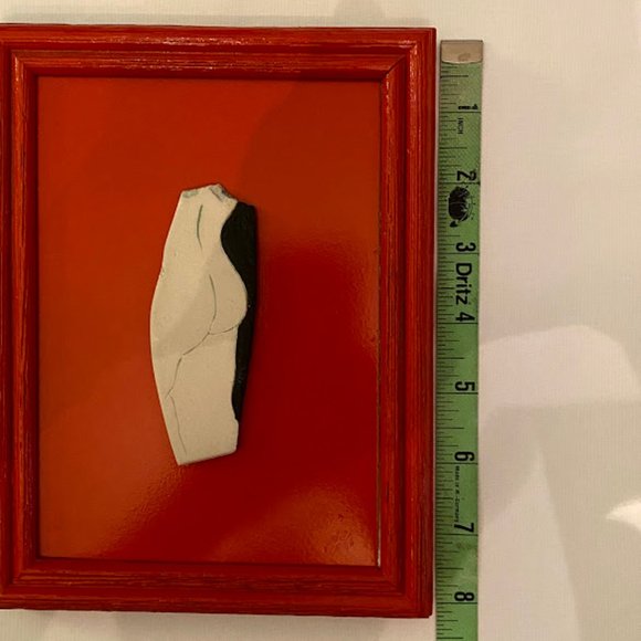 Ceramic Male Butt Body Art - Picture 6 of 7